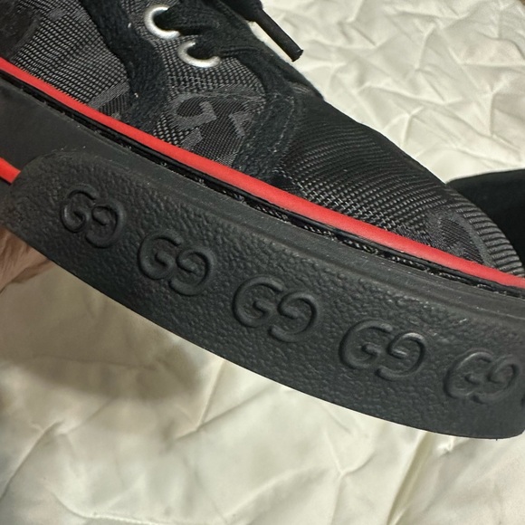 Size 10 Mens Gucci Tennis 1977 high-top Sneakers -
Farfetch excellent condition - Picture 14 of 16